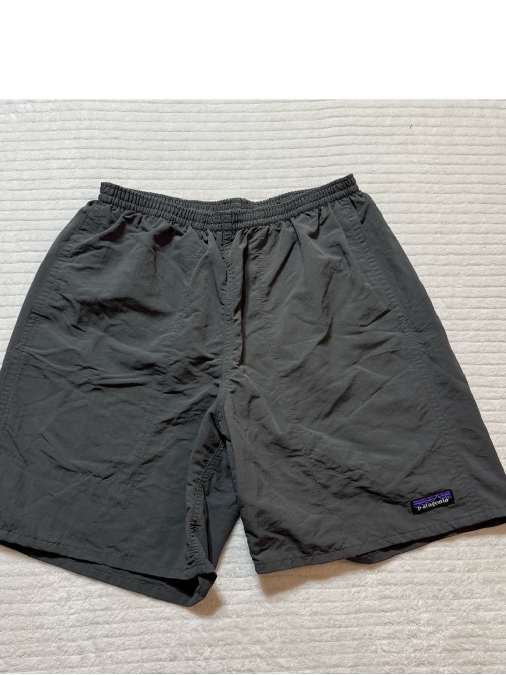 Patagonia Men’s Charcoal Gray Athletic Shorts